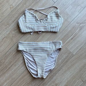 PQ Swim High Waisted / Corset bikini - “New Earth”